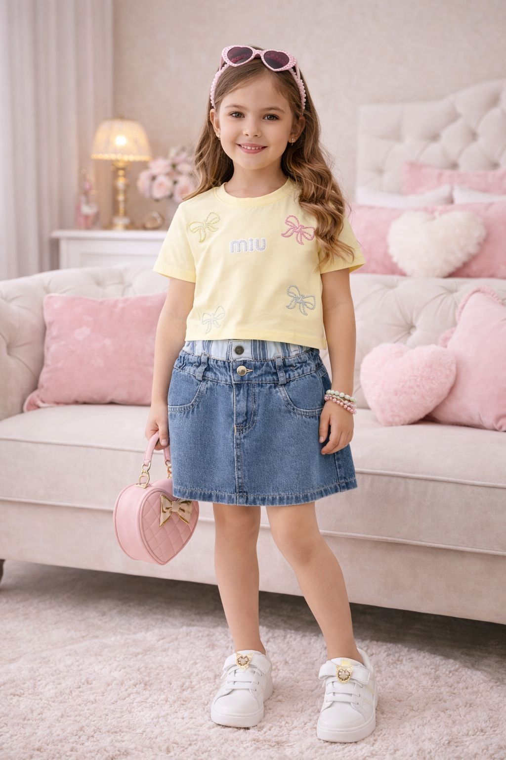 Conjunto Falda Niña Ref 3287