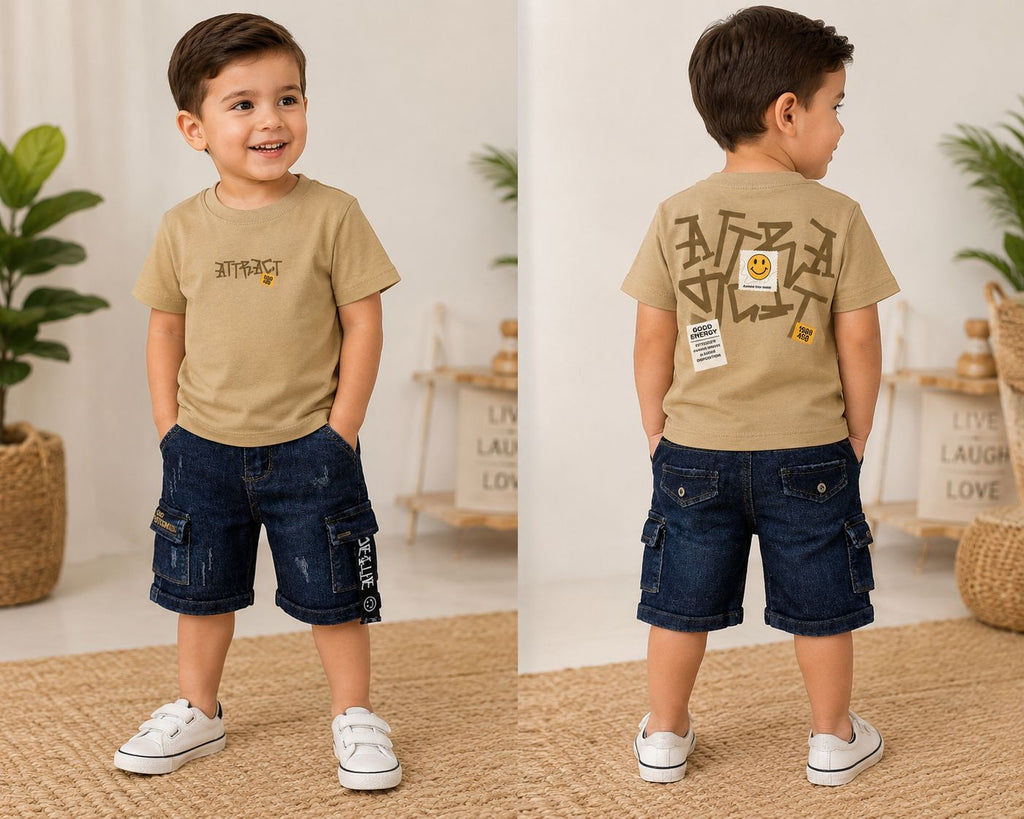 Conjunto Bermuda Bebé
