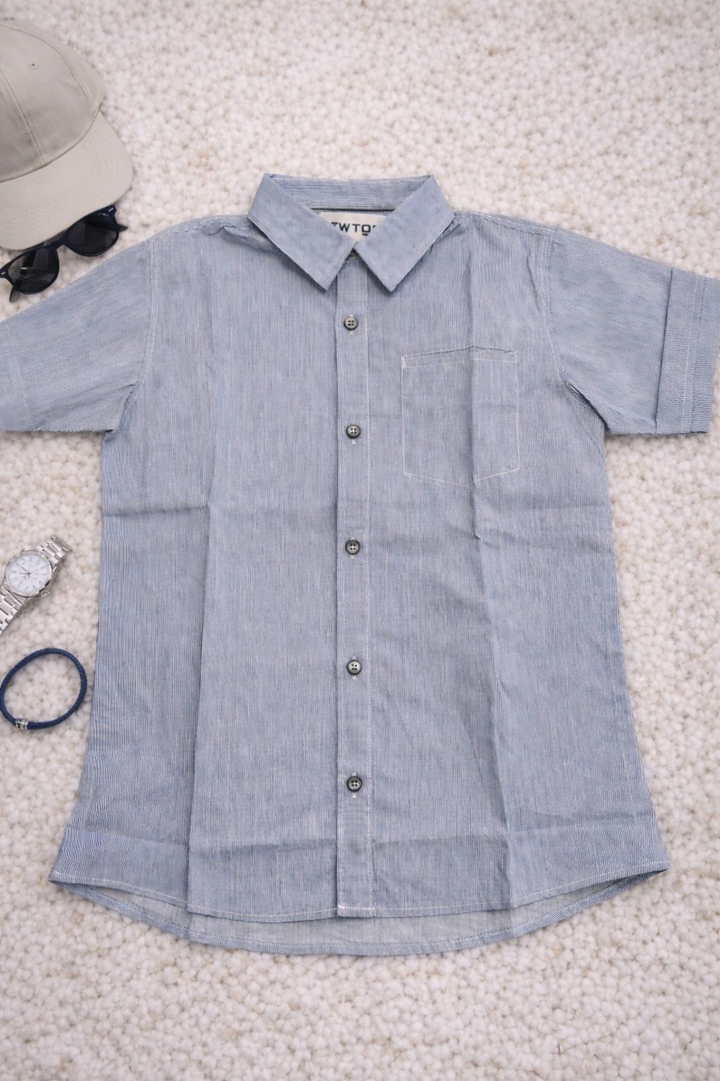 Camisa Manga Corta Ref 16449 Talla 16