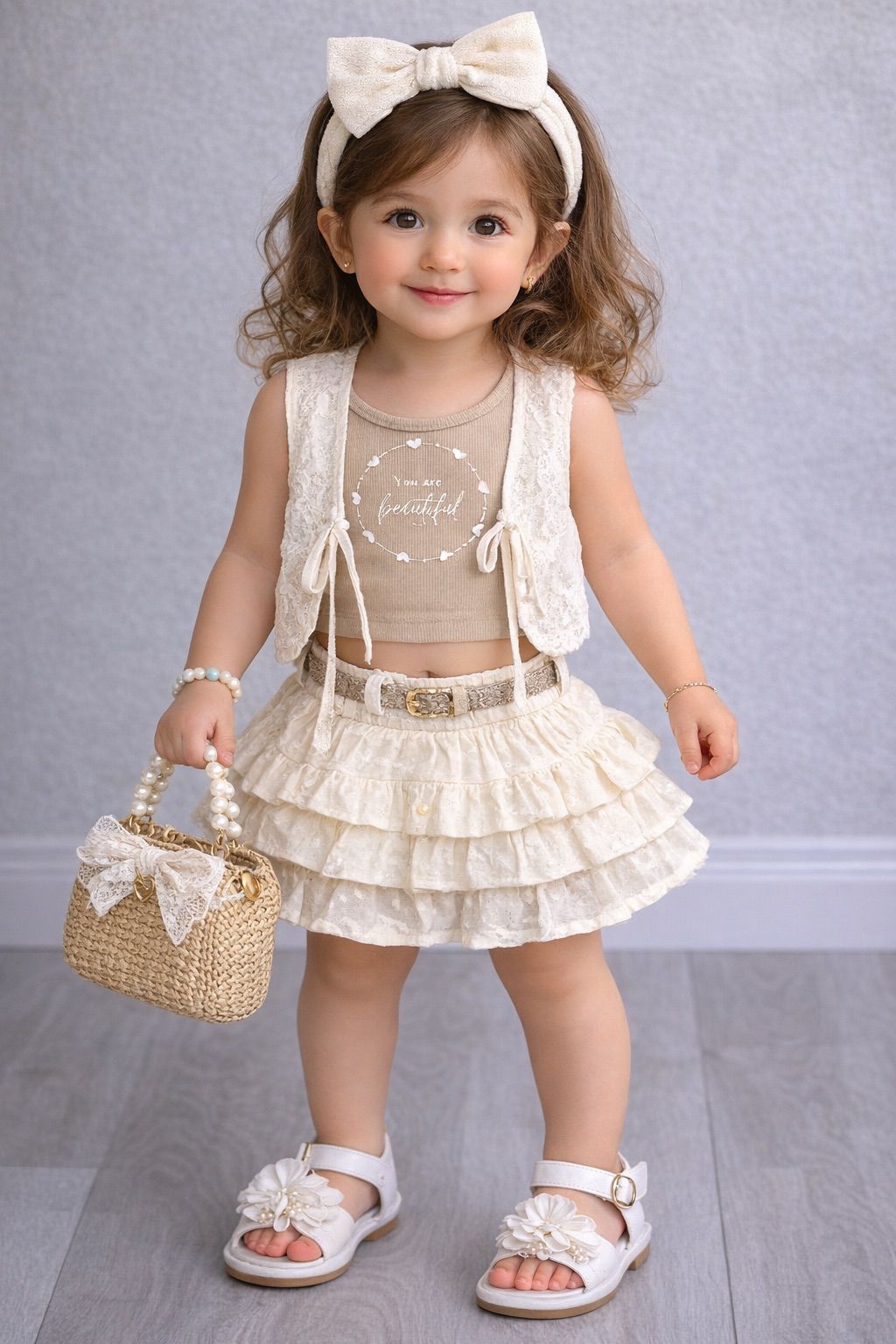 Conjunto falda bebé RF 855