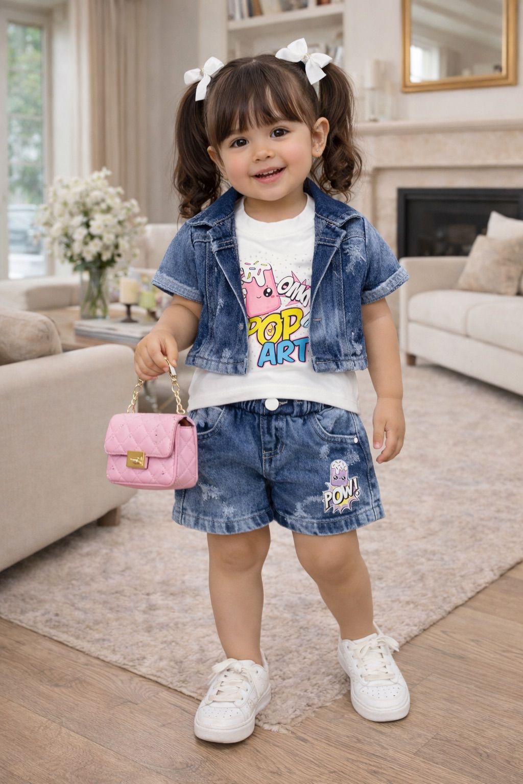 Conjunto Short Bebé Ref 13291