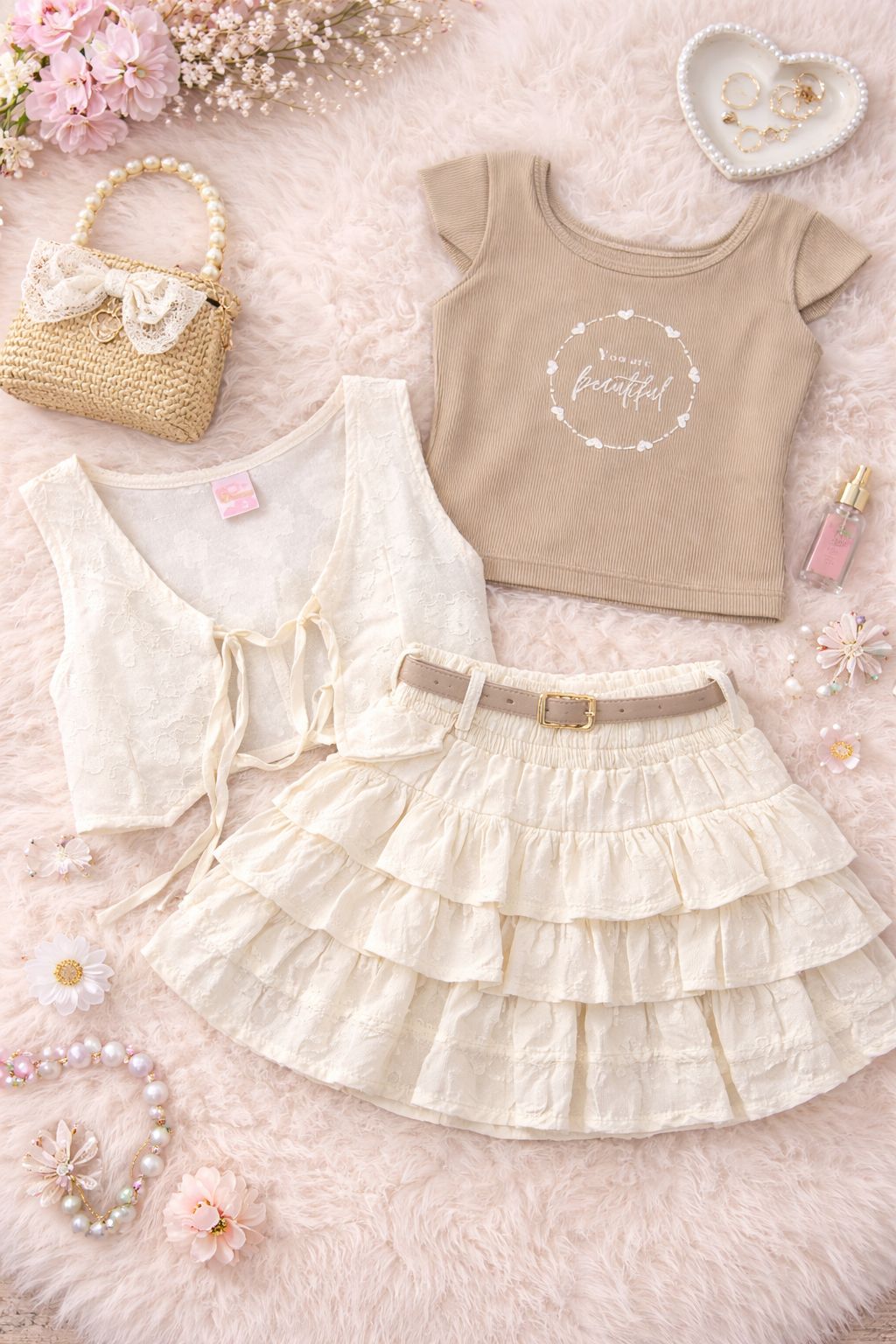 Conjunto falda bebé RF 855
