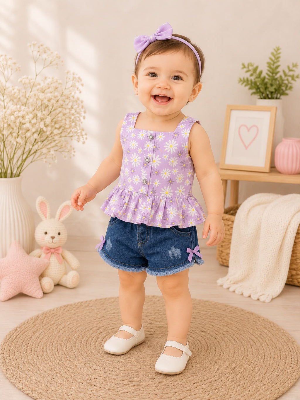 Conjunto Short Bebé Ref 3038