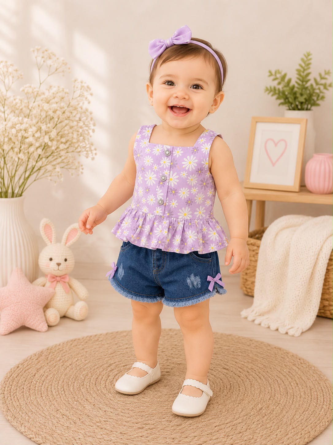 Conjunto Short Bebé Ref 3038