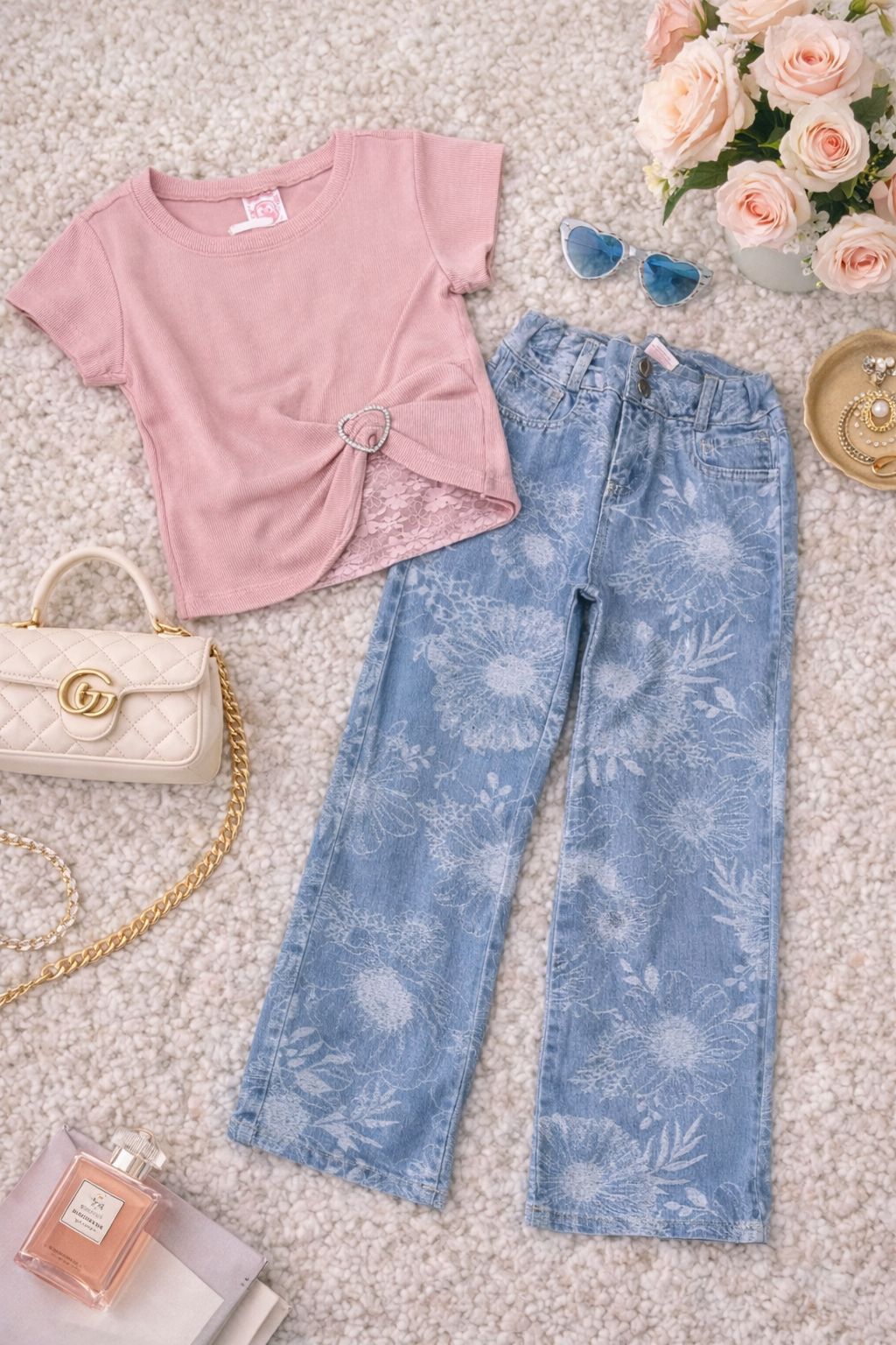 Conjunto Pantalón de Niña Ref 3249