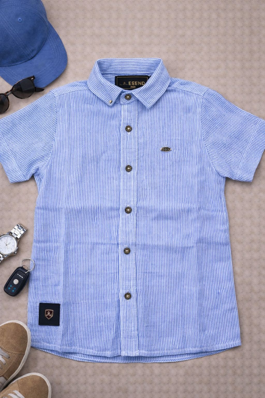 Camisa Manga Corta Ref 5363 Talla 4