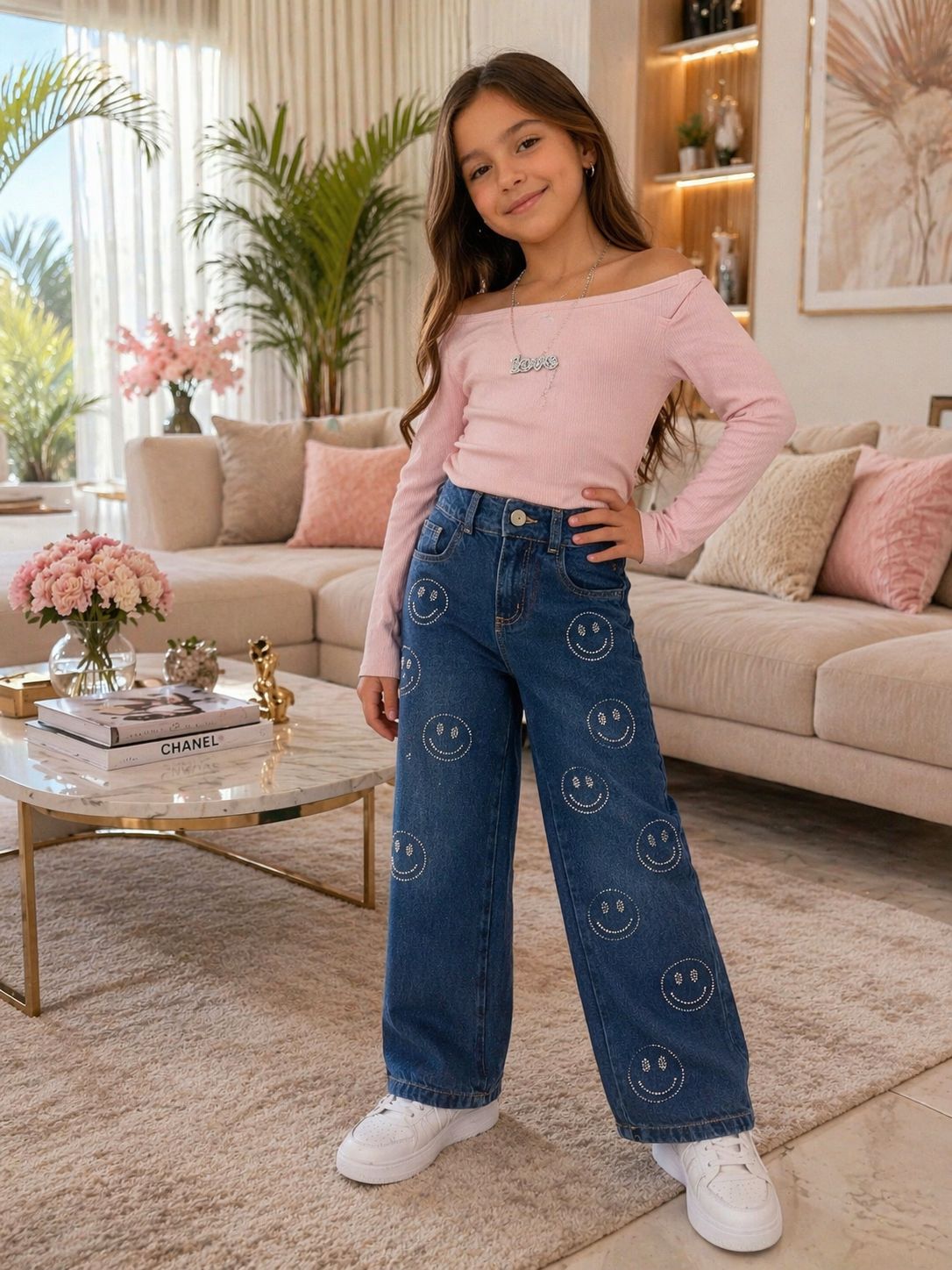 Conjunto de pantalón niña Ref 4379