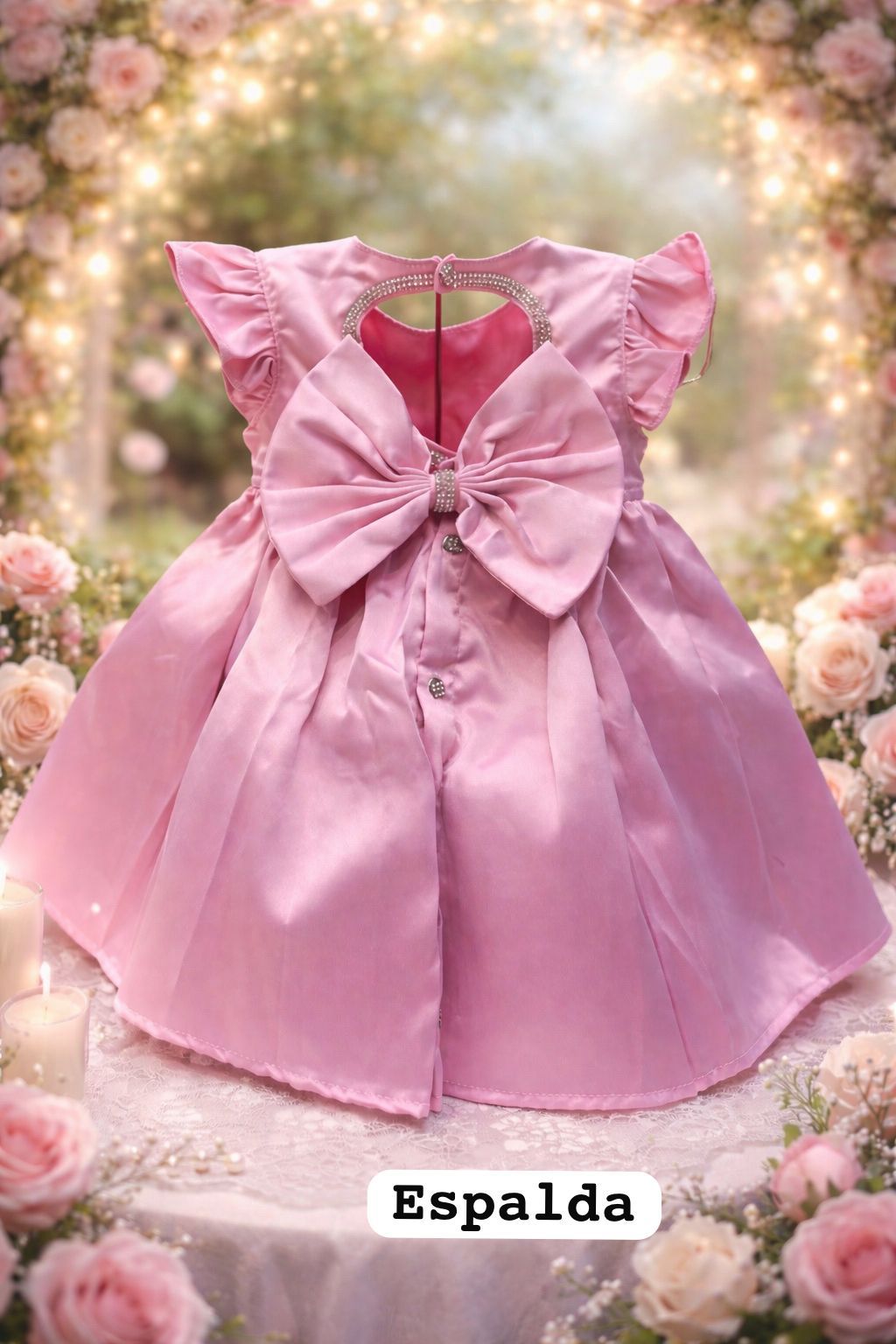 Vestido Bebé Niña  Ref 587