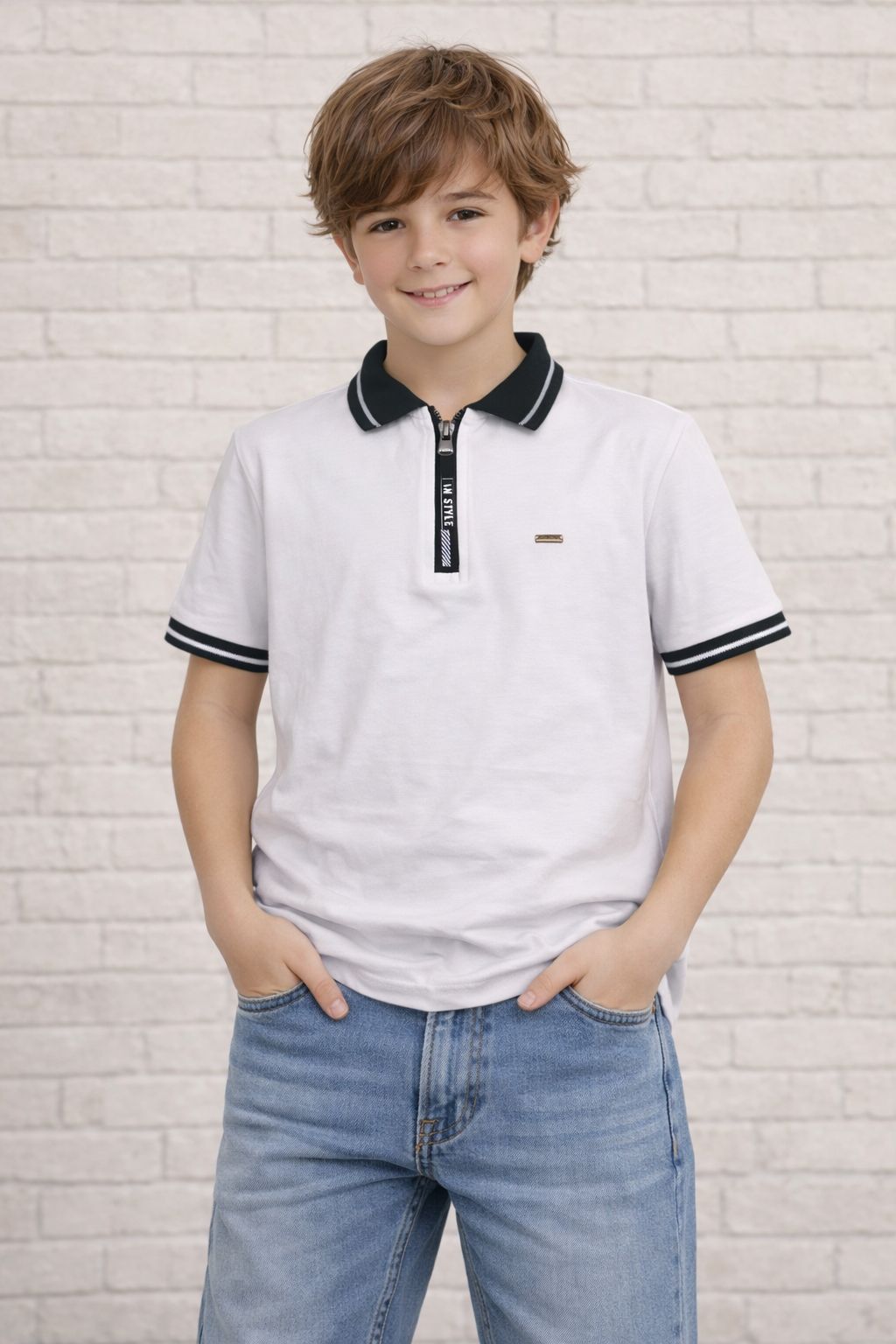Camisa Tipo Polo Ref 1546