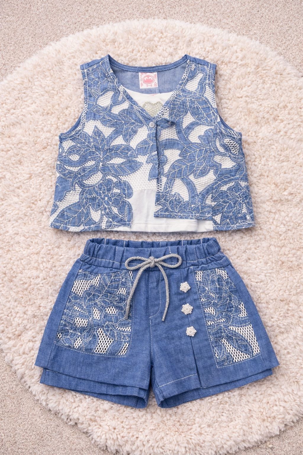 Conjunto Falda Niña Ref 3269