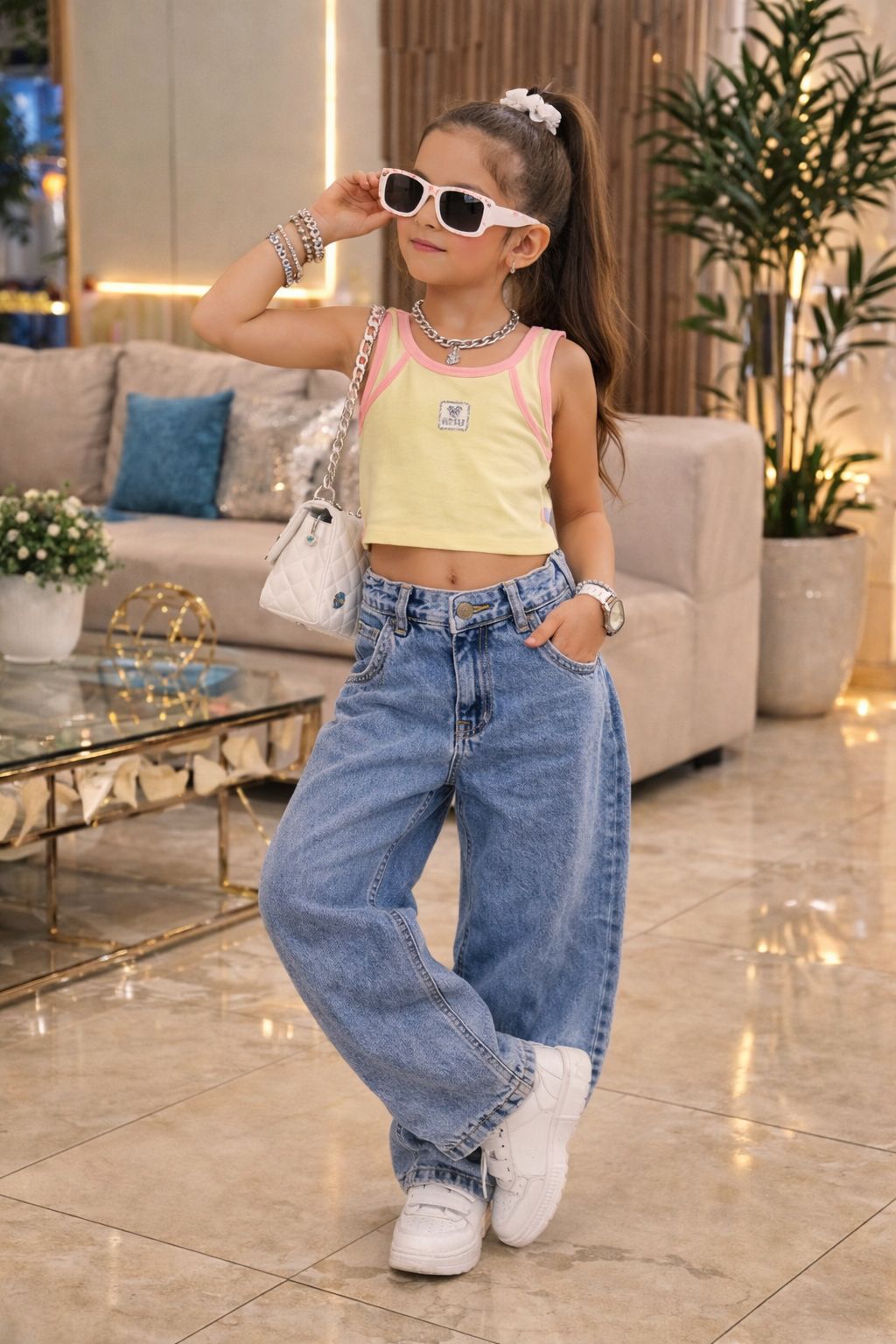 Conjunto Pantalón Niña Ref 04555