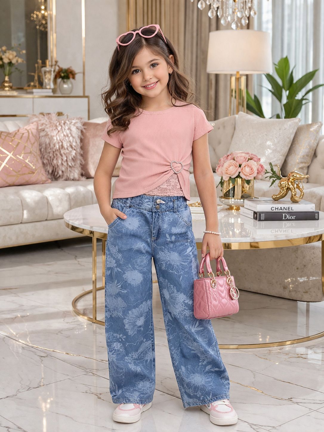 Conjunto Pantalón de Niña Ref 3249