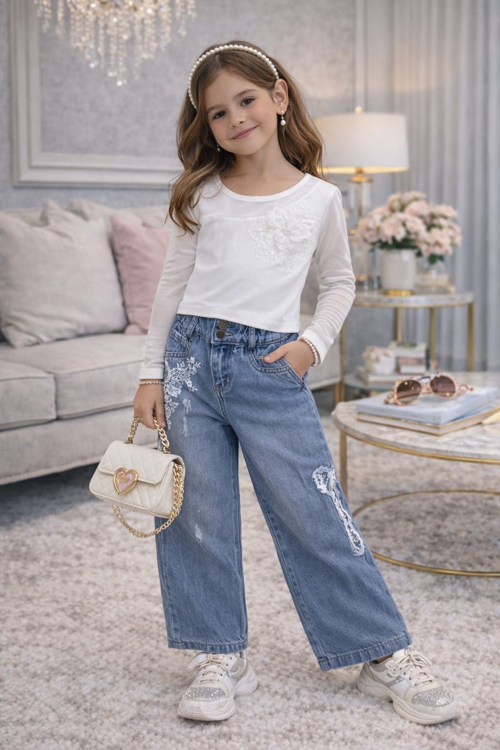 Conjunto Pantalón Niña Ref 3262