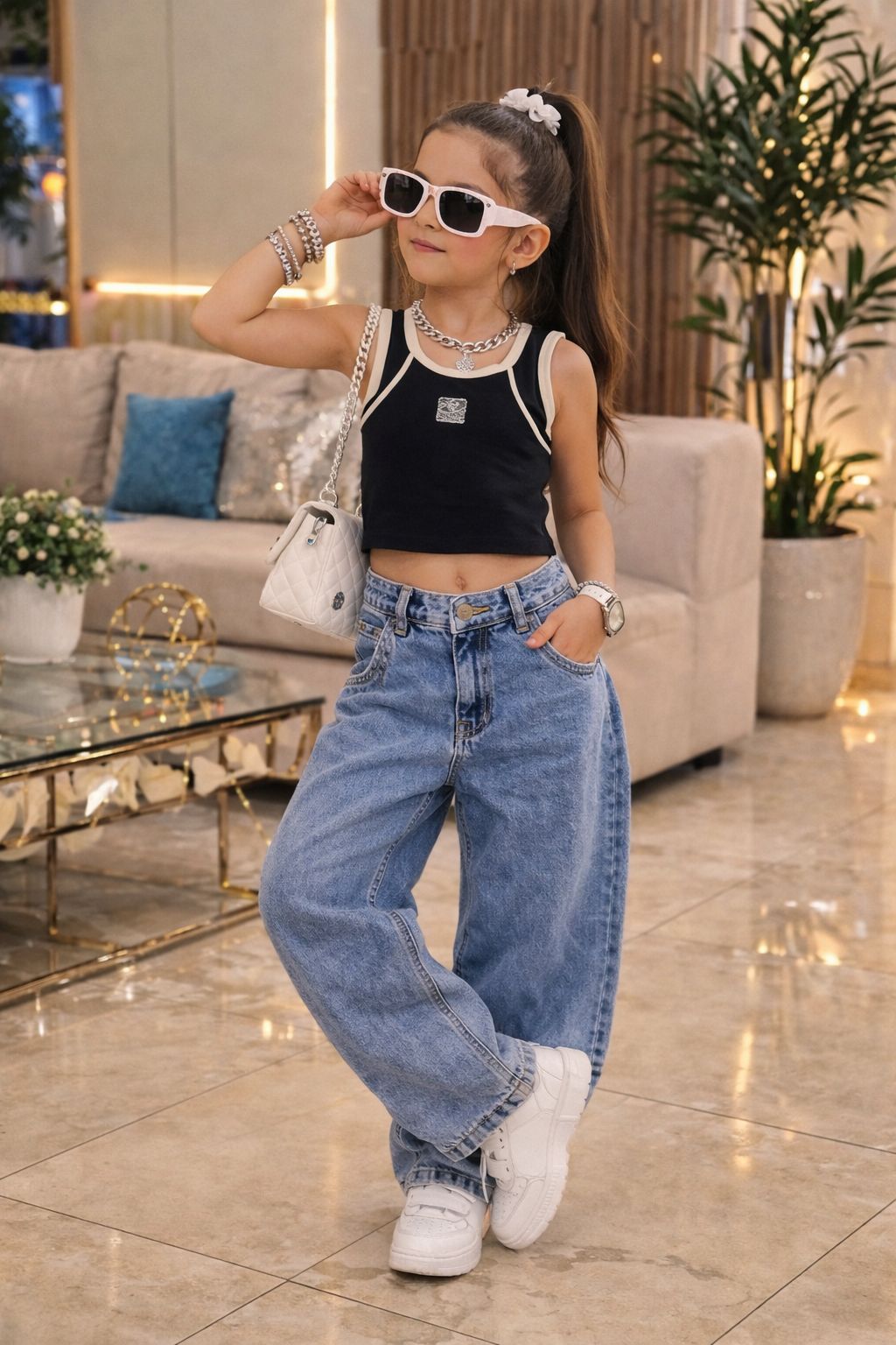 Conjunto Pantalón Niña Ref 04555