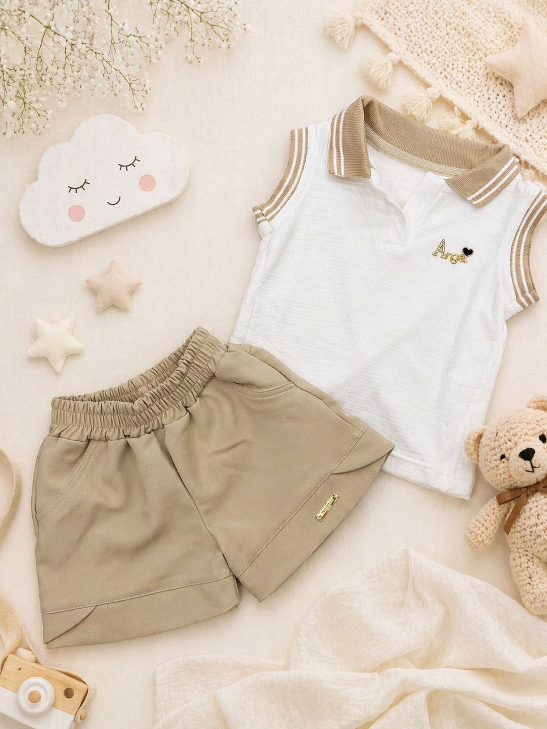 Conjunto Short Bebé Ref 3027