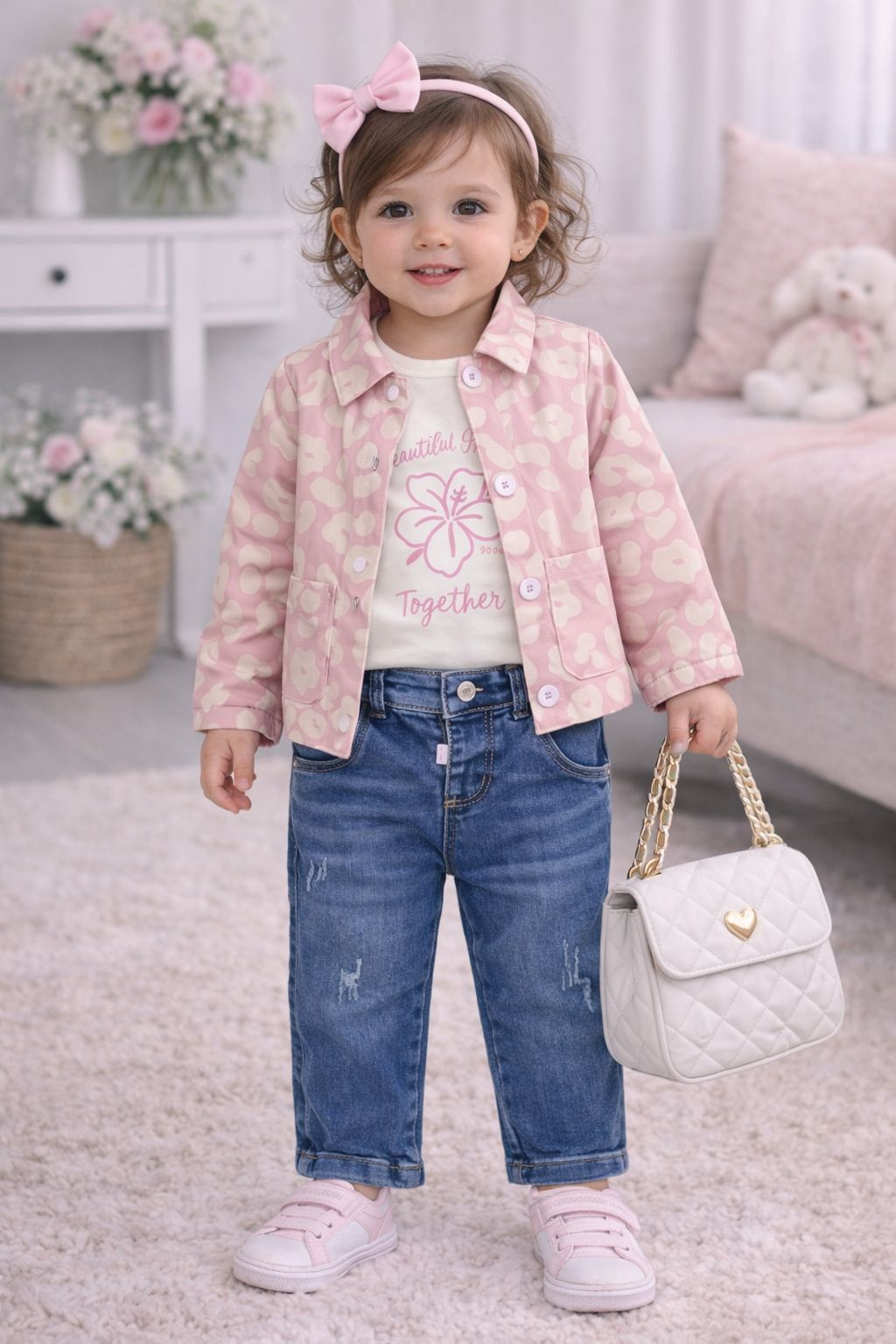 Conjunto trío pantalón bebé rf 8C2609