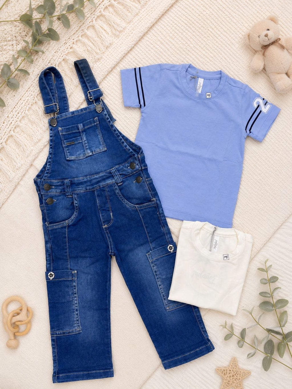 Conjunto Overol Bebé Ref 1854