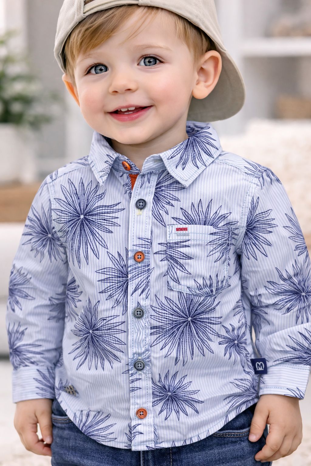 Camisa Manga Larga Bebé Ref C1445