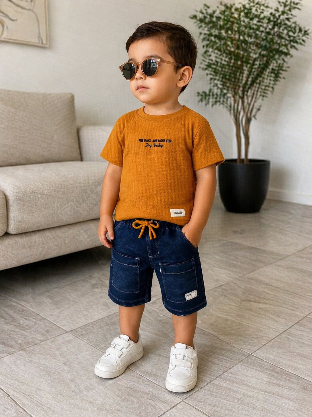 Conjunto Bermuda Bebé Ref 922407