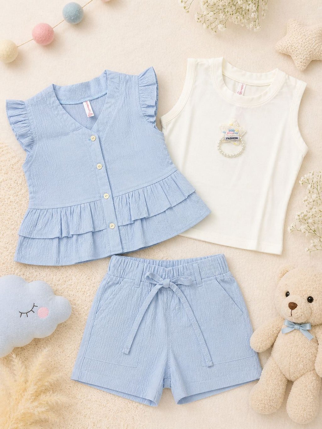 Conjunto Short Bebé