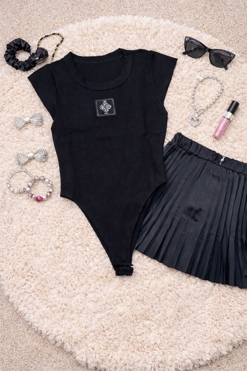 Conjunto Falda Niña Ref 34701