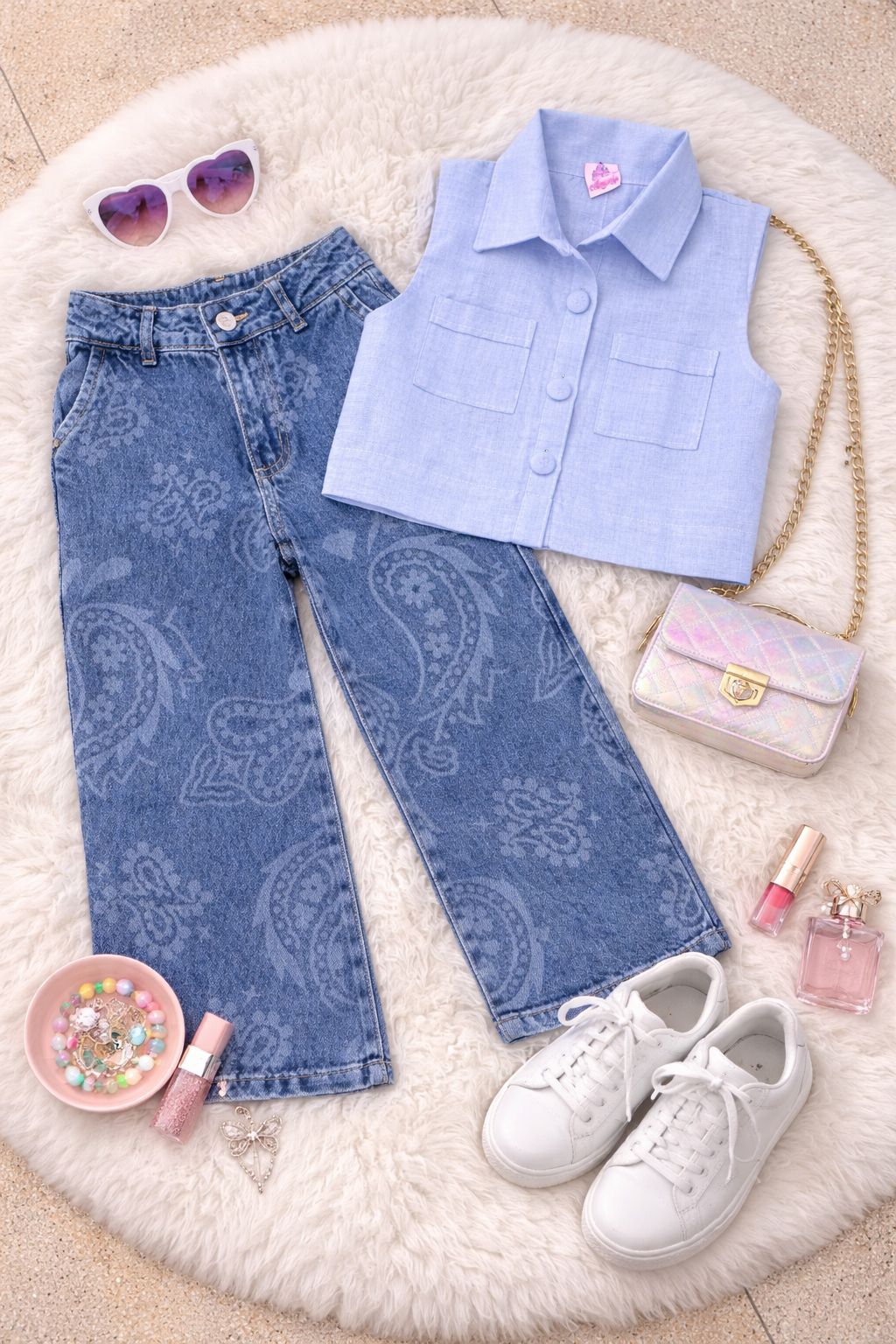Conjunto Pantalón Niña Ref 7043