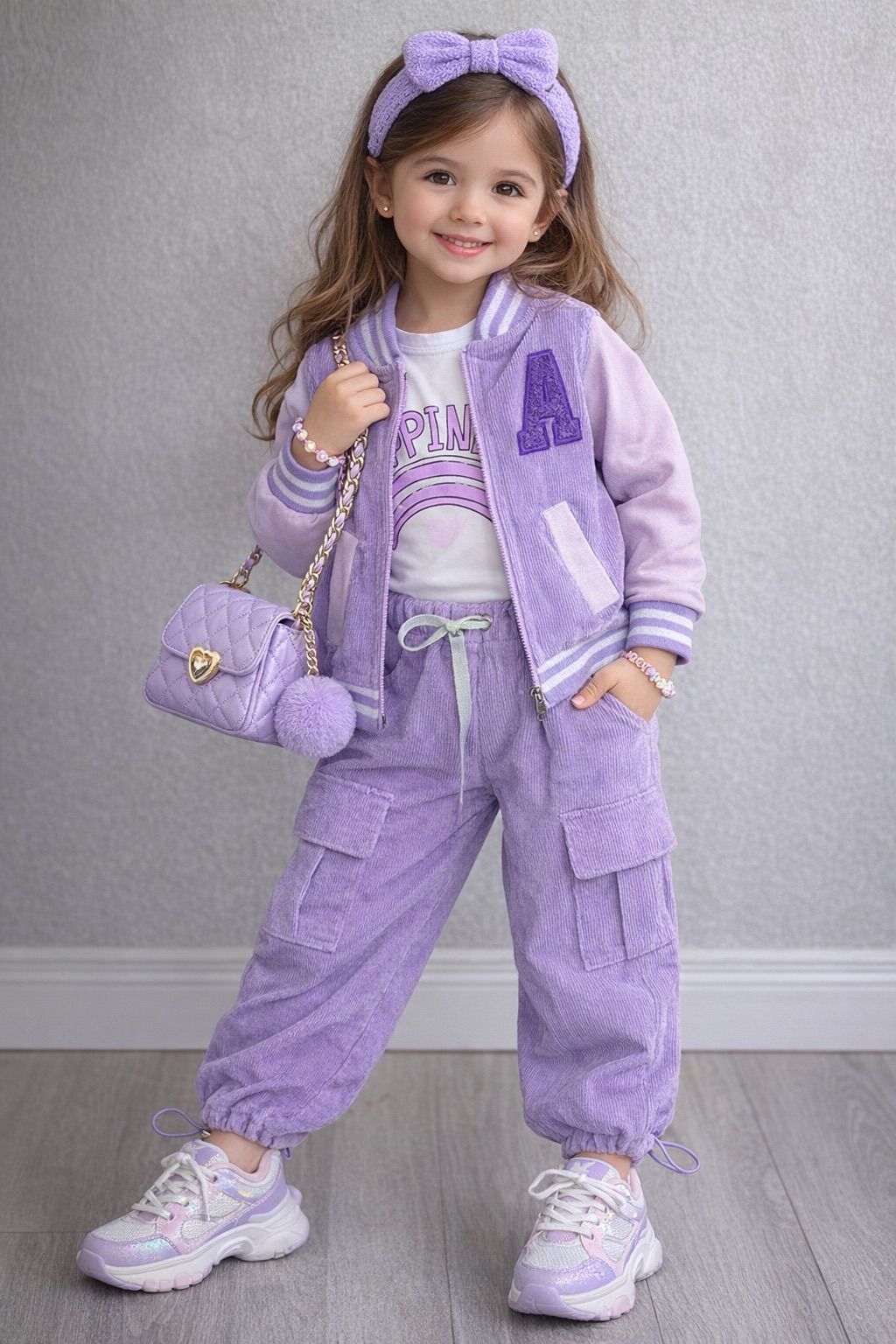Conjunto trío pantalón bebé RF  1277
