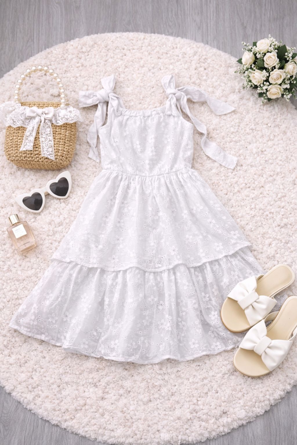 Vestido ojalillo Ref 4273
