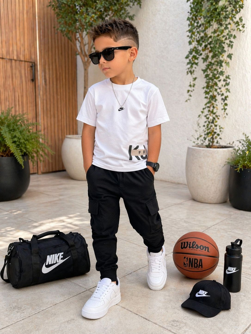 Conjunto deportivo largo niño Ref 30425