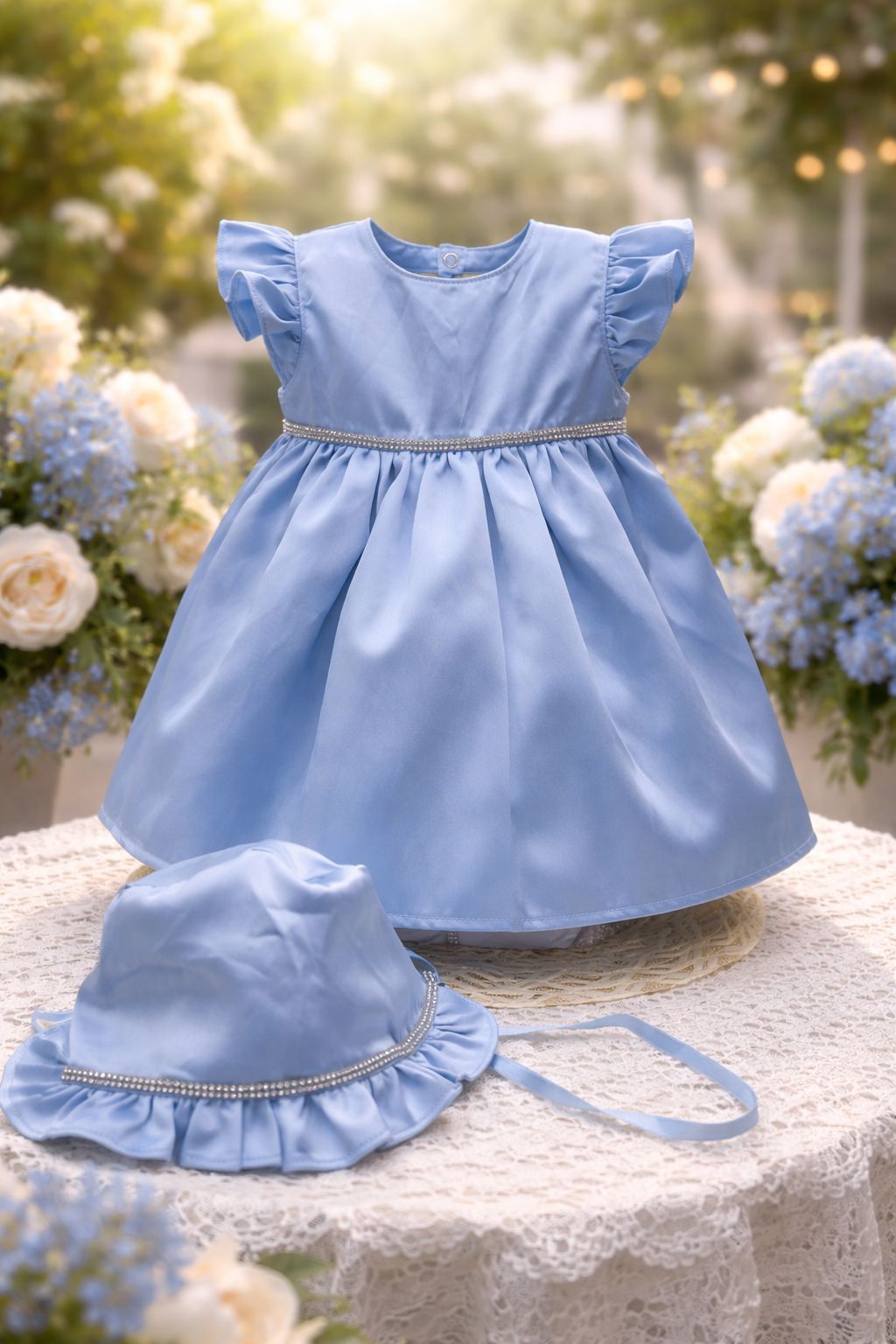 Vestido Bebé Niña  Ref 587
