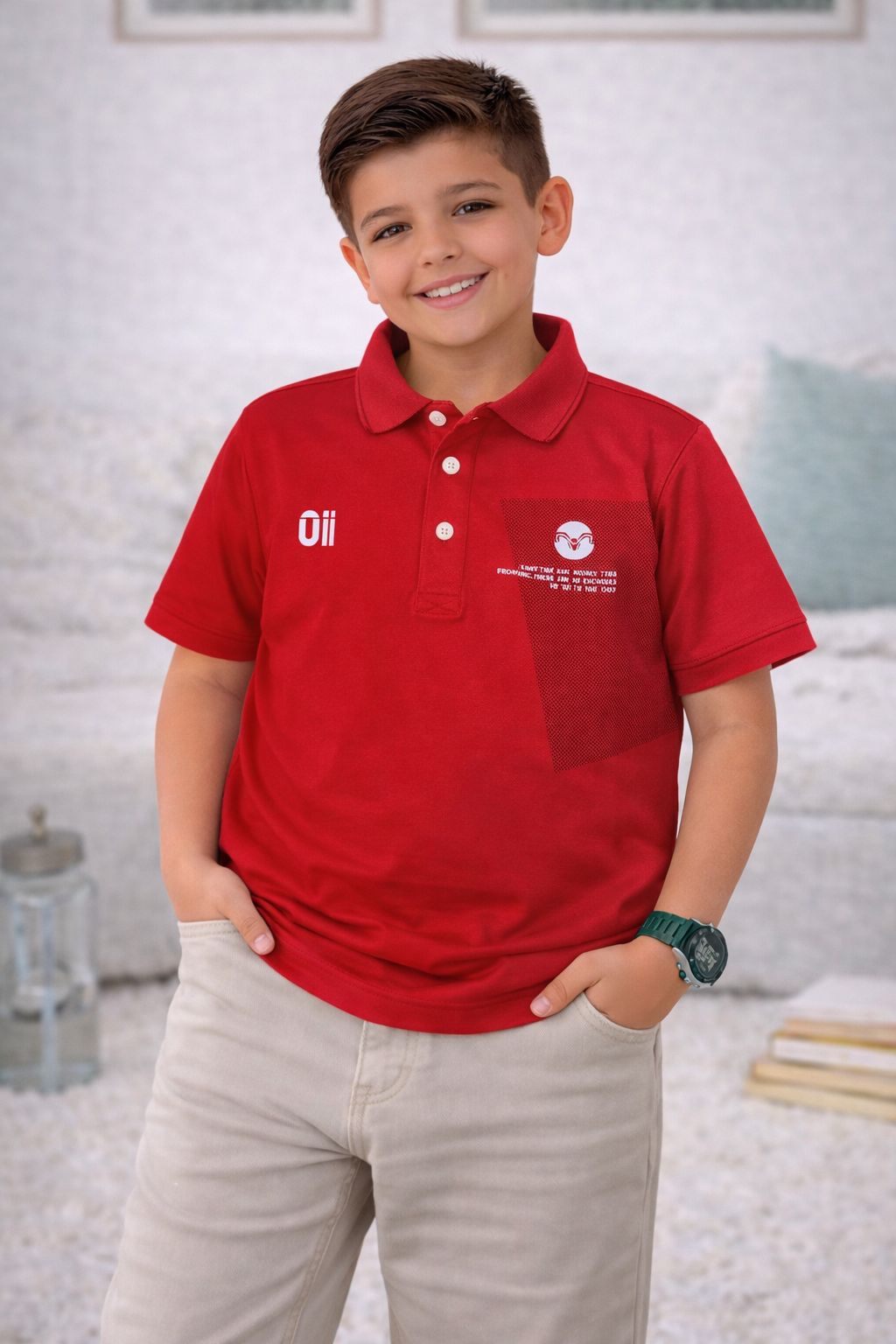 Camiseta Polo de Niño Ref 15527
