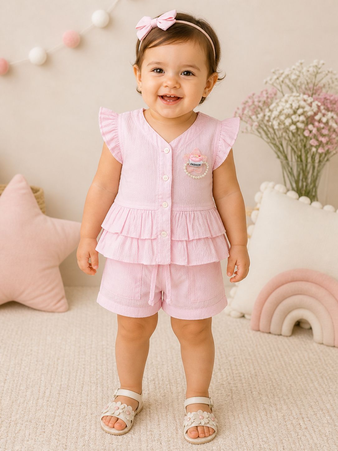 Conjunto Short Bebé