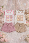 CONJUNTO SHORT PARA BEBE REF 30807