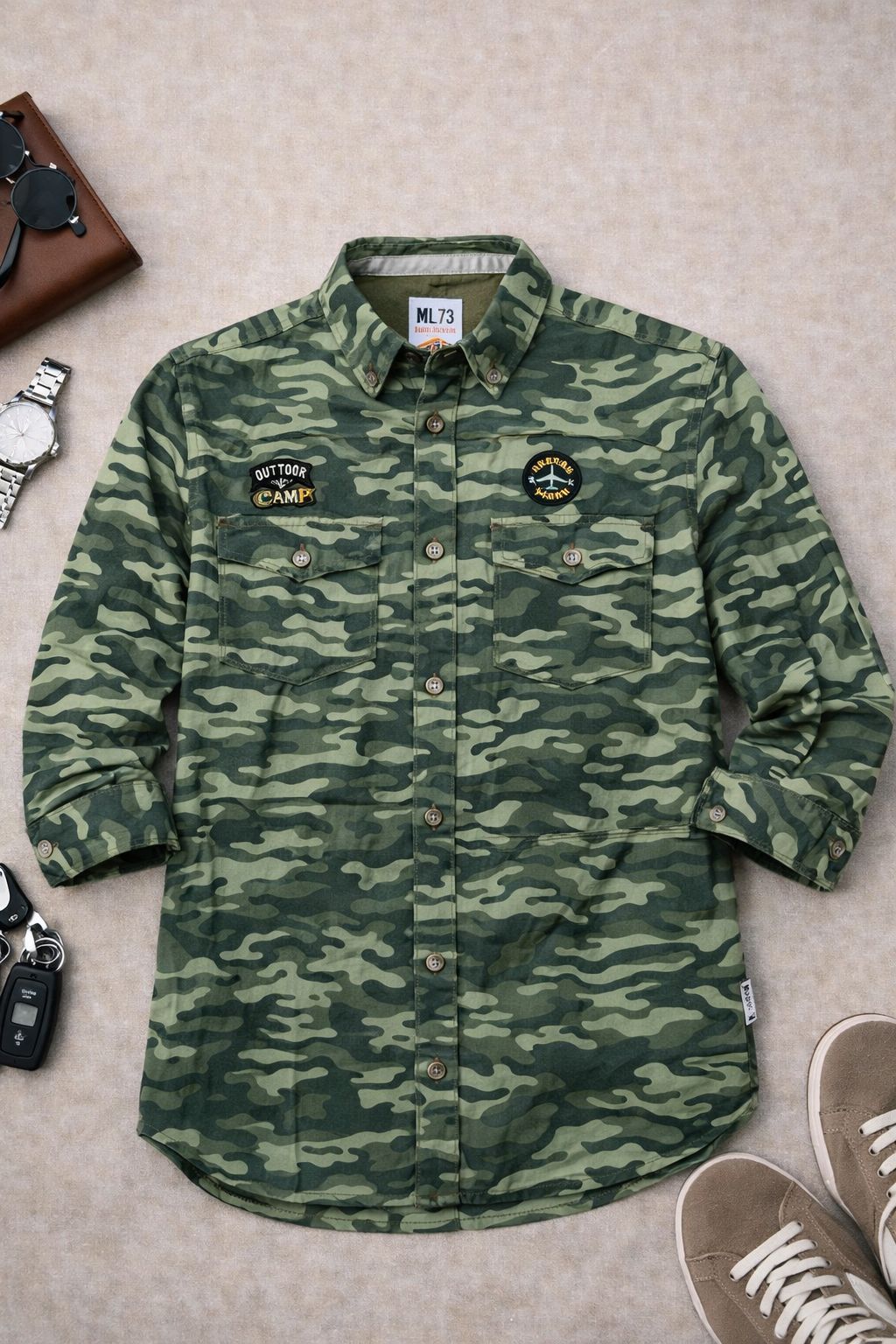 Camisa Manga Larga Ref 2409