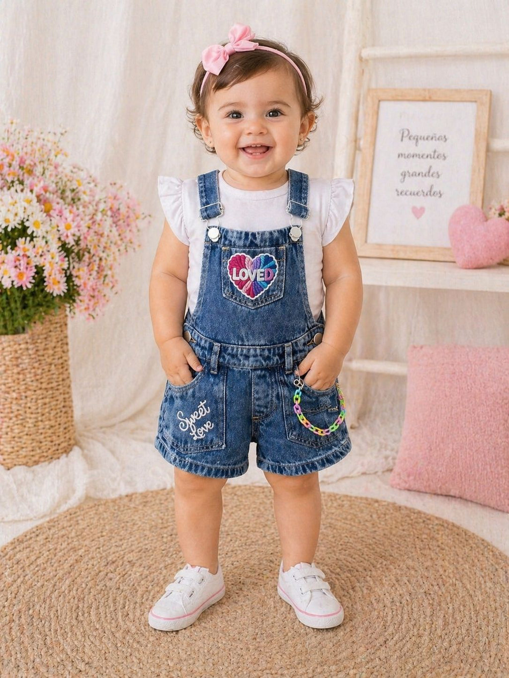 Conjunto Overol Corto Bebé