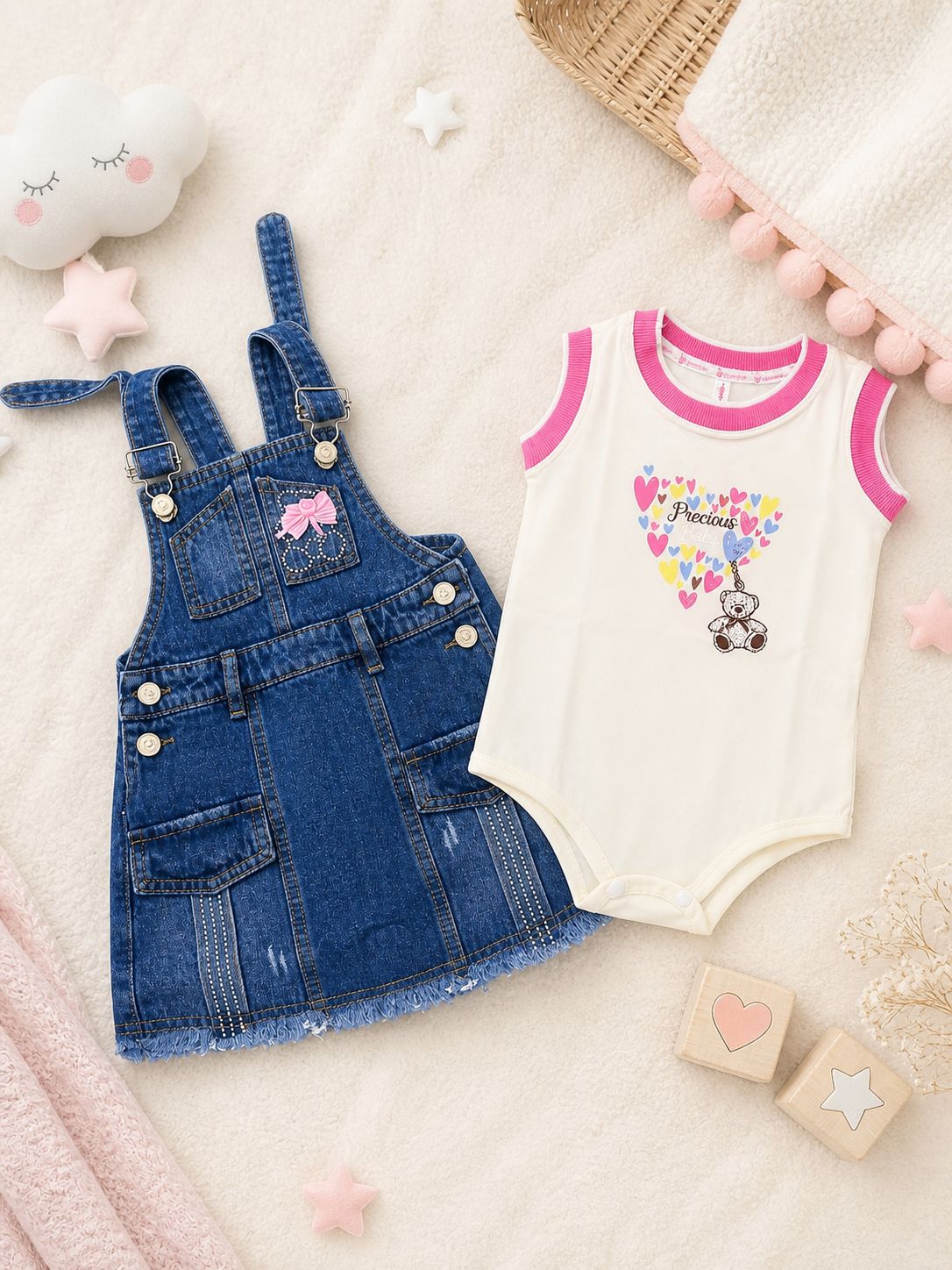 Conjunto Jardinera Bebé