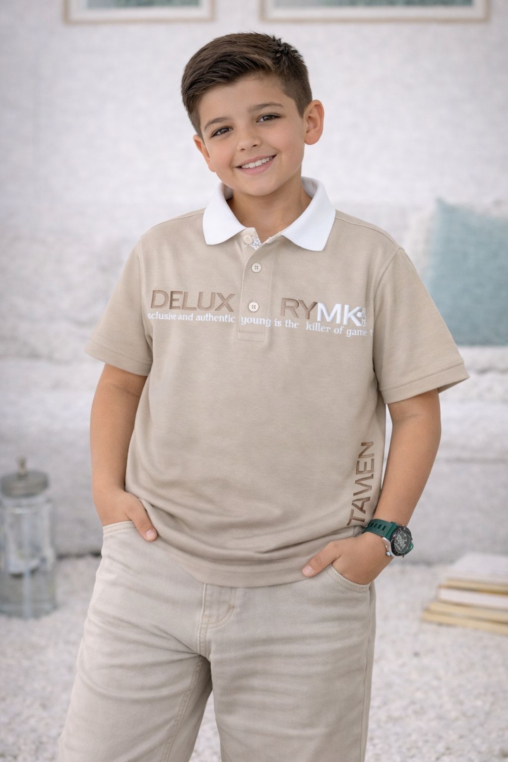 Camiseta Polo de Niño Ref 5611