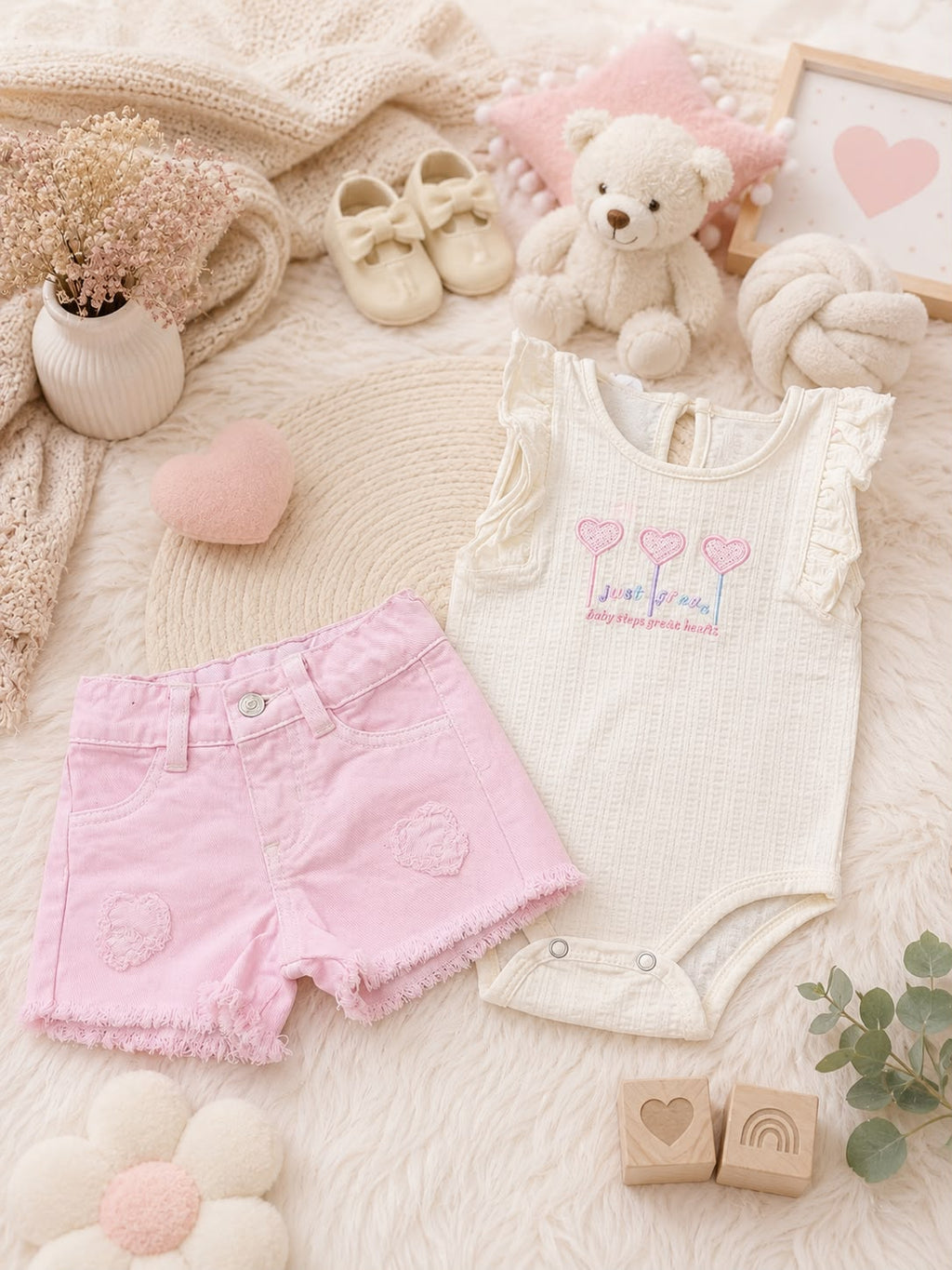 Conjunto Short Bebé Ref 5514