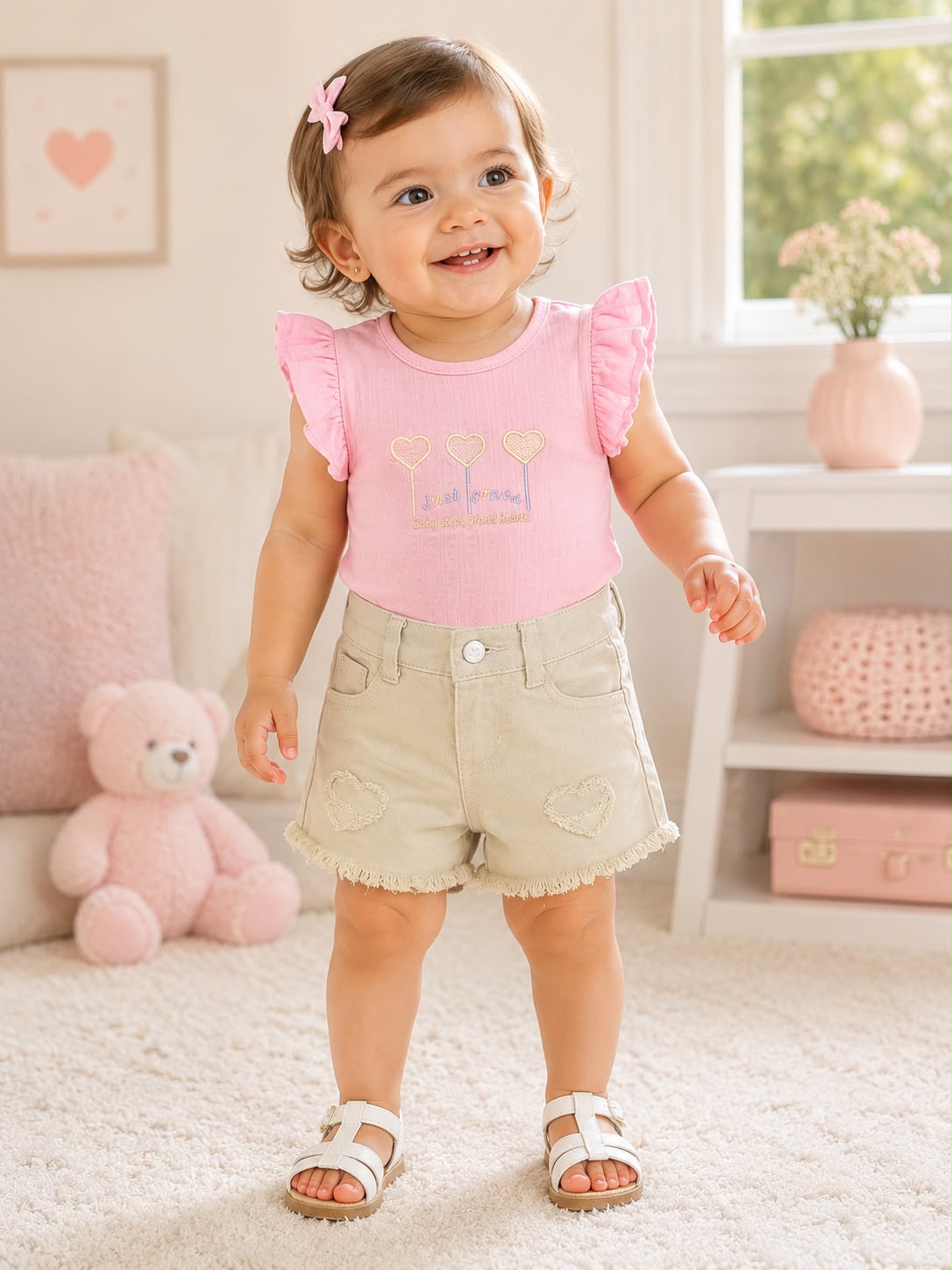 Conjunto Short Bebé Ref 5514