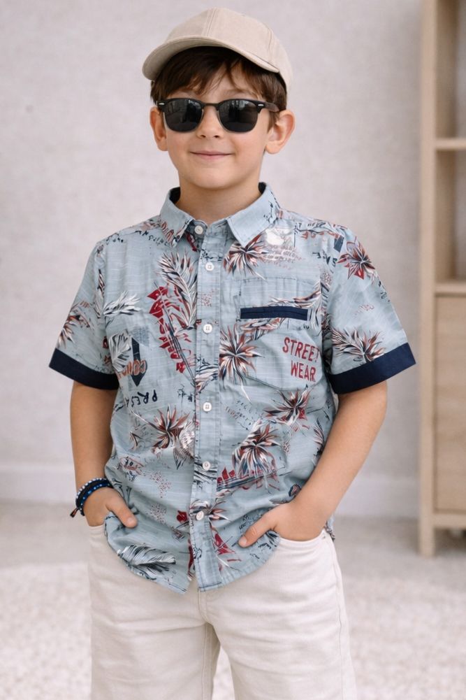 Camisa Manga Corta Ref 040745 Talla 16