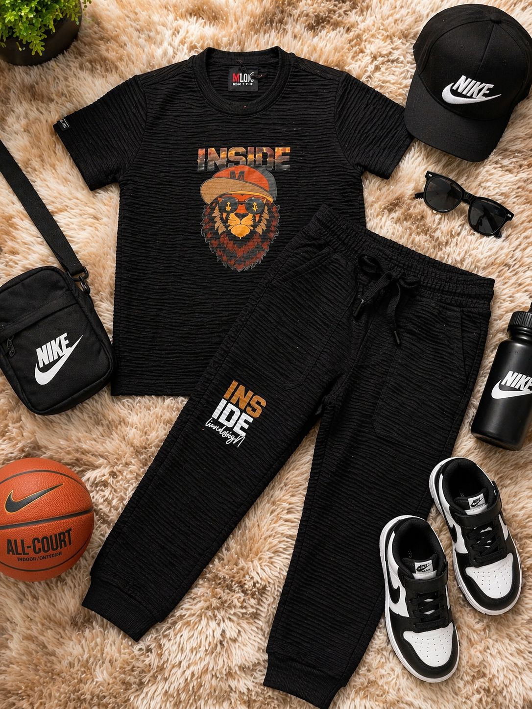 Conjunto deportivo largo niño Ref 4201