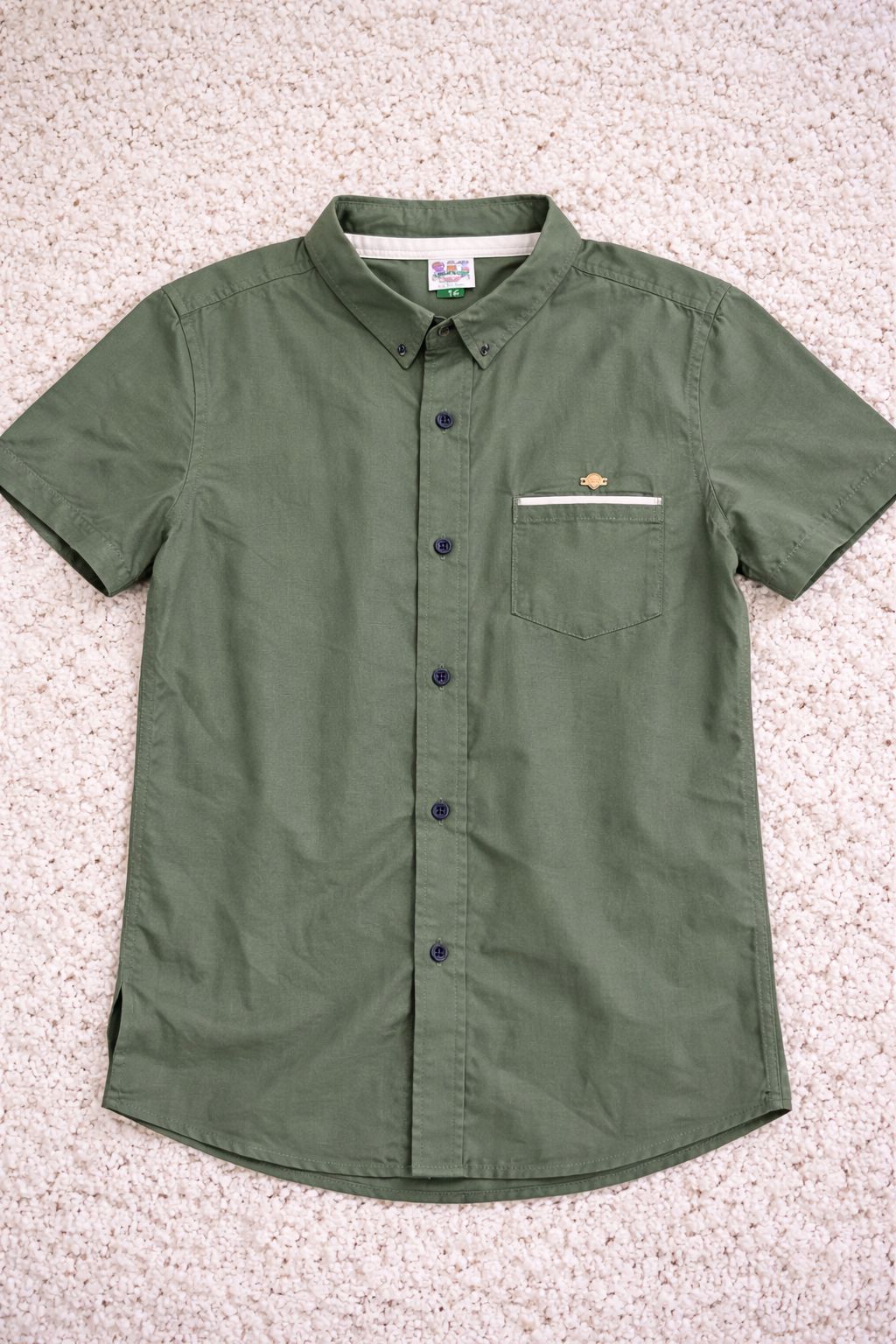 Camisa Manga Corta Ref 1138 Talla 16