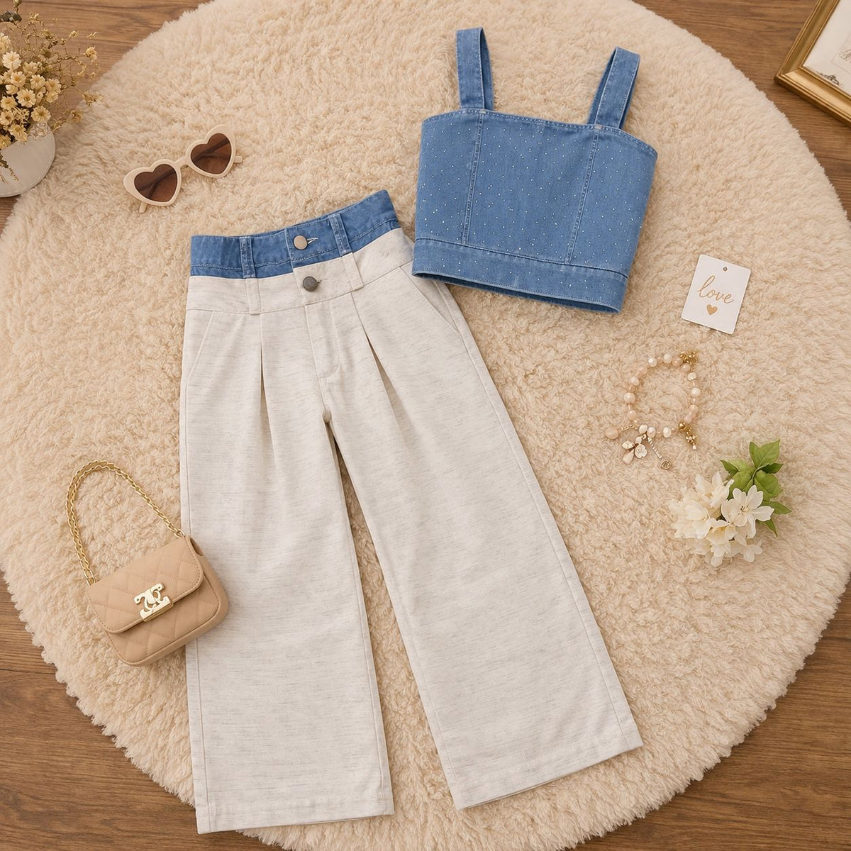 Conjunto Pantalón Niña Ref 4399
