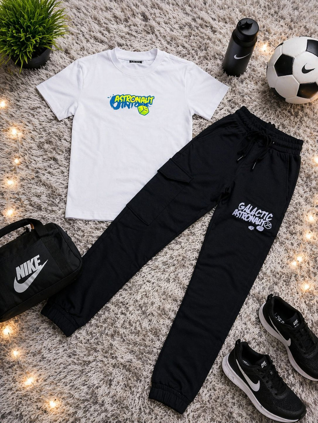 Conjunto deportivo largo niño Ref 4020