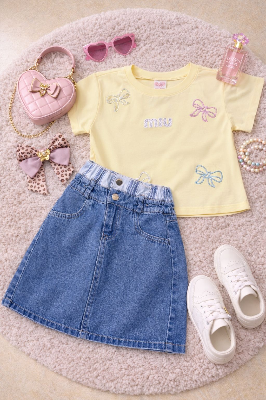 Conjunto Falda Niña Ref 3287