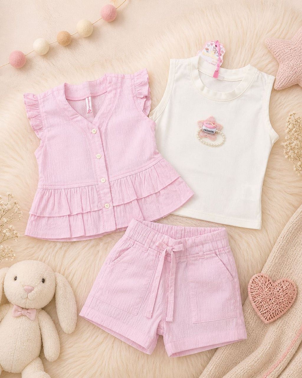 Conjunto Short Bebé