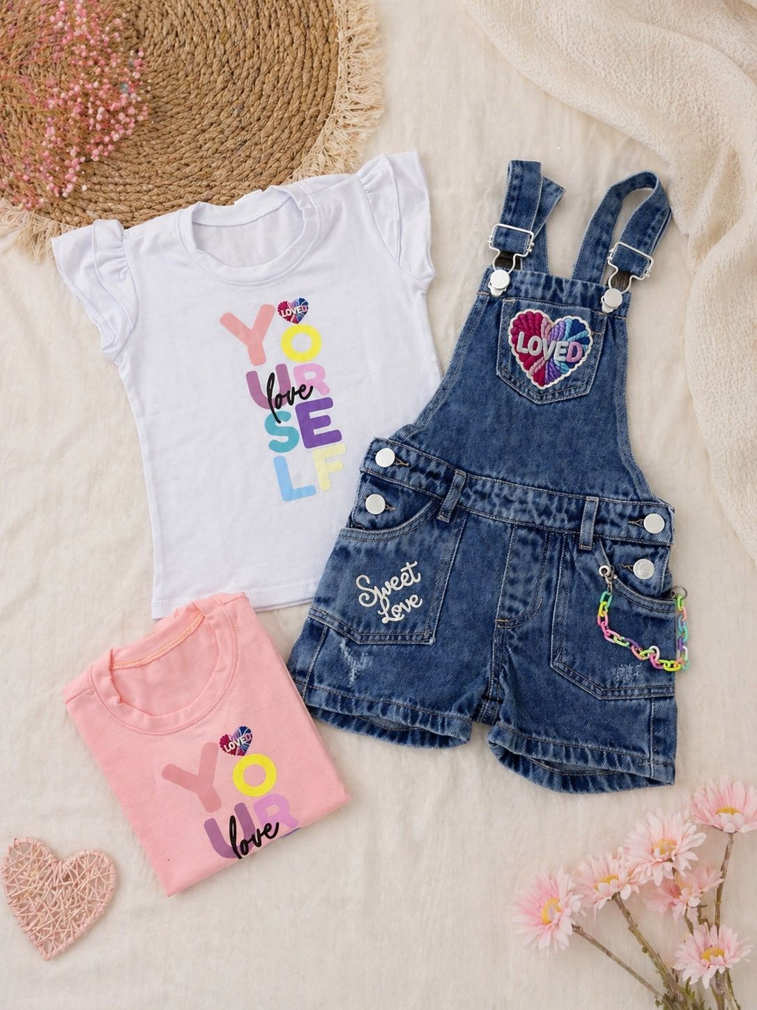 Conjunto Overol Corto Bebé