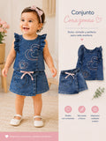 Conjunto Falda Short Bebé REF 51433