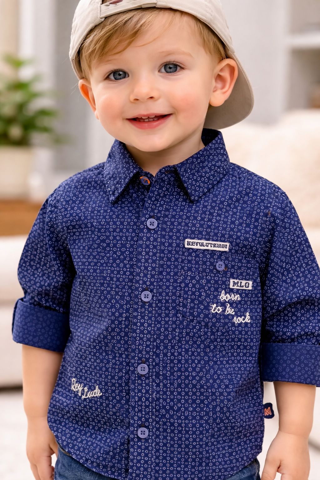 Camisa Manga Larga Bebé Ref C1497