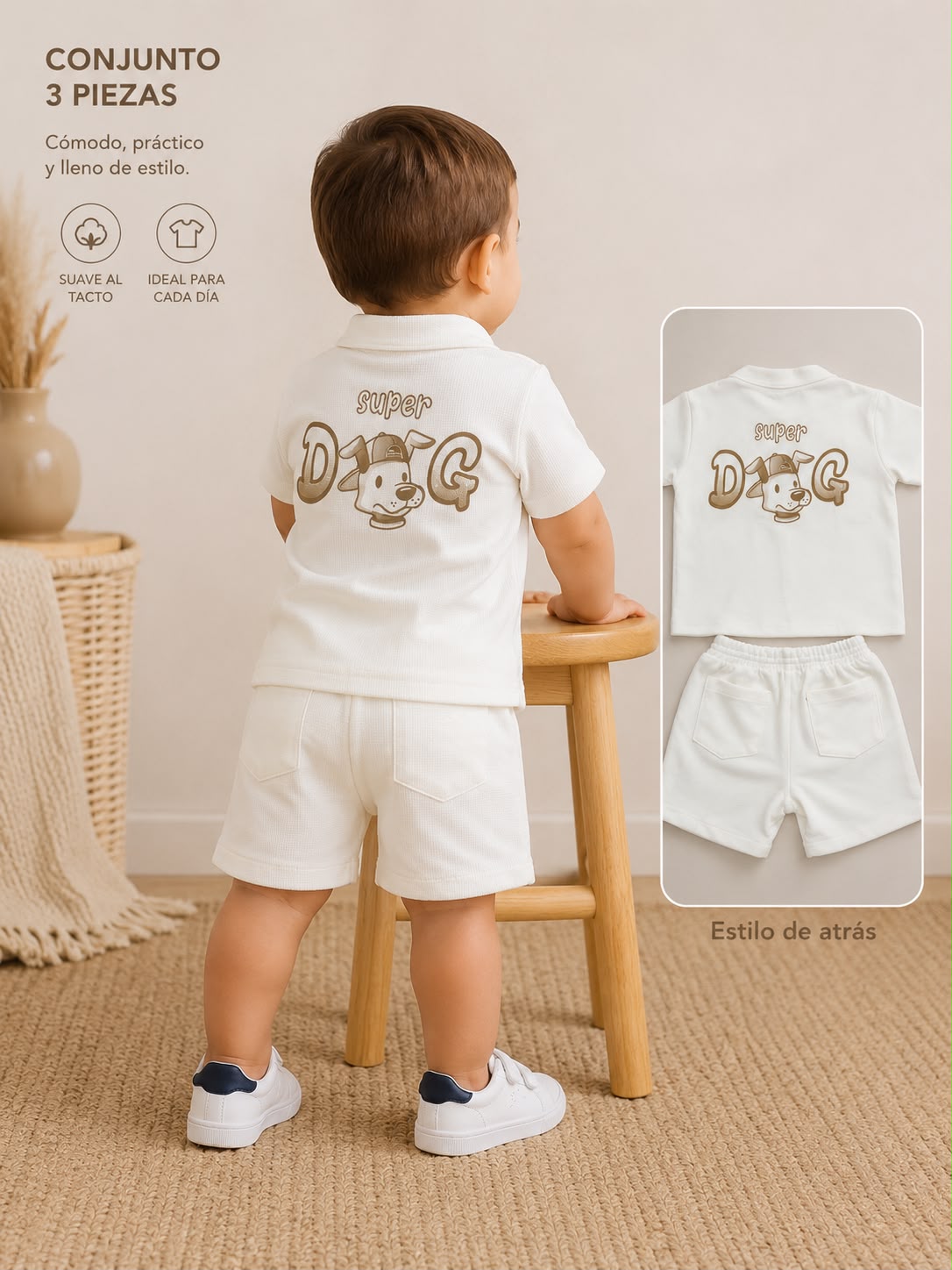 Trío Deportivo Corto Bebé Ref 51477